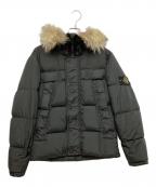 STONE ISLANDストーンアイランド）の古着「GARMENT DYED CRINKLE REPS DOWN」｜ブラック