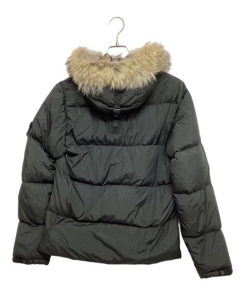 STONE ISLAND（ストーンアイランド）STONE ISLAND (ストーンアイランド) GARMENT DYED CRINKLE REPS DOWN ブラック サイズ:SIZE Sの古着・服飾アイテム