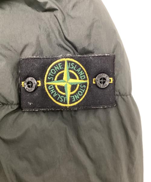 STONE ISLAND（ストーンアイランド）STONE ISLAND (ストーンアイランド) GARMENT DYED CRINKLE REPS DOWN ブラック サイズ:SIZE Sの古着・服飾アイテム