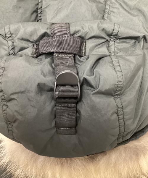 STONE ISLAND（ストーンアイランド）STONE ISLAND (ストーンアイランド) GARMENT DYED CRINKLE REPS DOWN ブラック サイズ:SIZE Sの古着・服飾アイテム