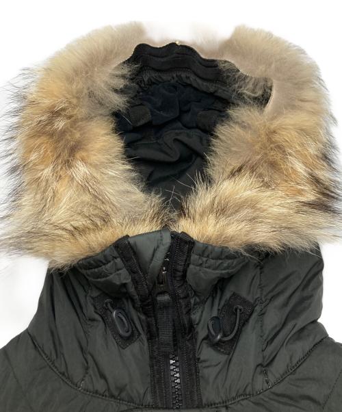 STONE ISLAND（ストーンアイランド）STONE ISLAND (ストーンアイランド) GARMENT DYED CRINKLE REPS DOWN ブラック サイズ:SIZE Sの古着・服飾アイテム