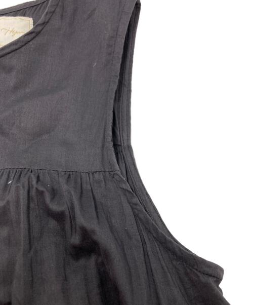 Spick and Span HYU100（スピック＆スパン）Spick and Span HYU100 (スピック＆スパン) ボイルティアードワンピース ブラック サイズ:SIZE 38の古着・服飾アイテム