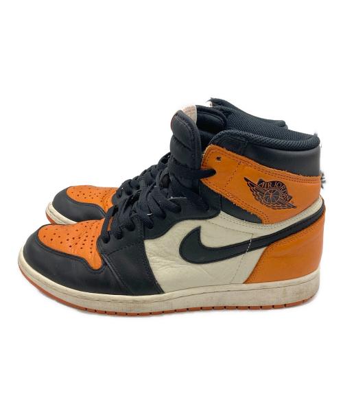 NIKE（ナイキ）NIKE (ナイキ) Air Jordan 1 Retro High OG Shattered Backboard 1.0 オレンジ サイズ:SIZE US10.5の古着・服飾アイテム