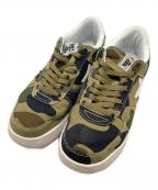 A BATHING APEア ベイシング エイプ）の古着「BAPE STA LOW」｜カーキ