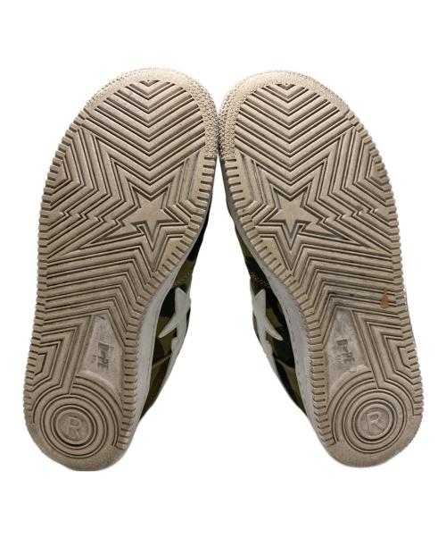 A BATHING APE（ア ベイシング エイプ）A BATHING APE (ア ベイシング エイプ) BAPE STA LOW カーキ サイズ:SIZE US10の古着・服飾アイテム