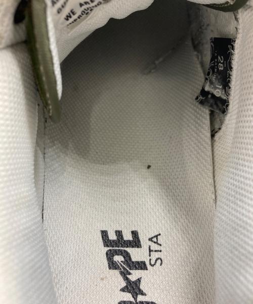 A BATHING APE（ア ベイシング エイプ）A BATHING APE (ア ベイシング エイプ) BAPE STA LOW カーキ サイズ:SIZE US10の古着・服飾アイテム