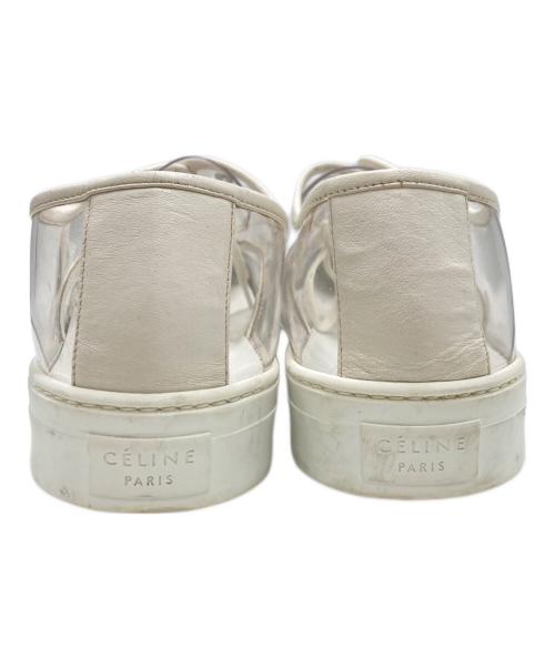 CELINE（セリーヌ）CELINE (セリーヌ) PVCスニーカー ホワイト サイズ:SIZE 38の古着・服飾アイテム