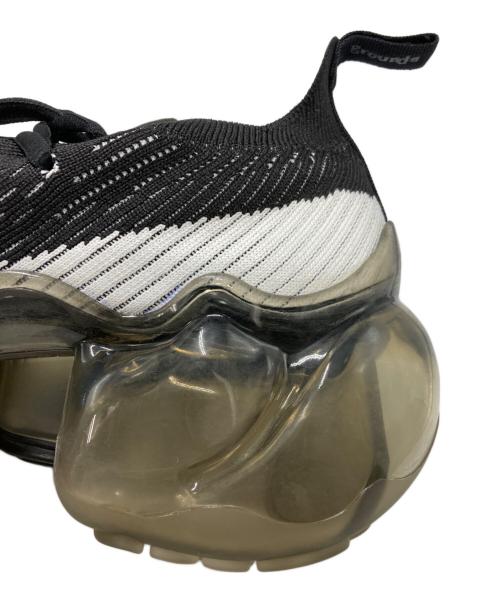 grounds（グラウンズ）grounds (グラウンズ) MOOPIE/スニーカー ホワイト×ブラック サイズ:SIZE 36の古着・服飾アイテム