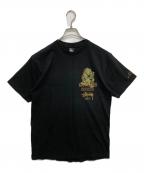 stussy×MAGIC STICK×JUST BLAZEステューシー×マジックスティック×）の古着「コラボドラゴンTシャツ」｜ブラック