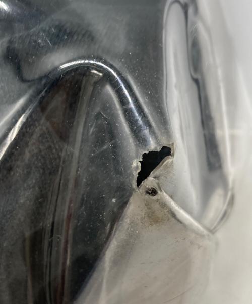 COMME des GARCONS SHIRT（コムデギャルソンシャツ）COMME des GARCONS SHIRT (コムデギャルソンシャツ) PVC Messenger Tote ブラックの古着・服飾アイテム