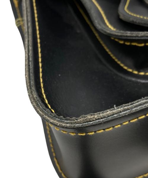 ZATCHELS（ザッチェルズ）ZATCHELS (ザッチェルズ) サッチェルバッグ ブラックの古着・服飾アイテム