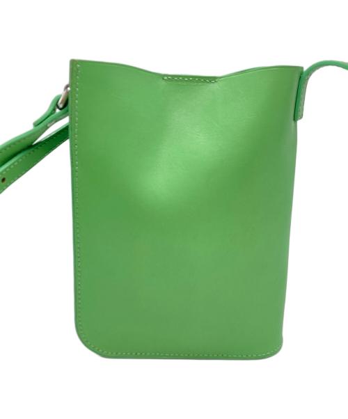 ED ROBERT JUDSON（エド ロバート ジャドソン）ED ROBERT JUDSON (エド ロバート ジャドソン) BOX STITCH SHOULDER POUCH グリーンの古着・服飾アイテム