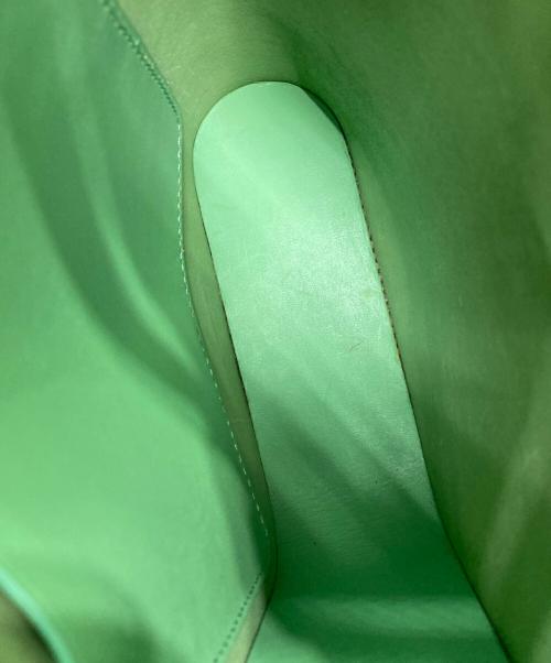 ED ROBERT JUDSON（エド ロバート ジャドソン）ED ROBERT JUDSON (エド ロバート ジャドソン) BOX STITCH SHOULDER POUCH グリーンの古着・服飾アイテム