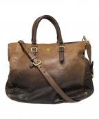 PRADAプラダ）の古着「2WAYグラデーションショルダーバッグ」｜ブラウン