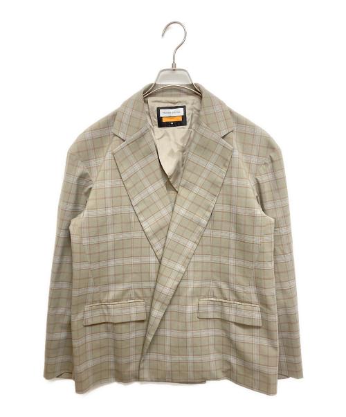 MAISON SPECIAL（メゾンスペシャル）MAISON SPECIAL (メゾンスペシャル) チェックセットアップスーツ ベージュ サイズ:SIZE 44の古着・服飾アイテム