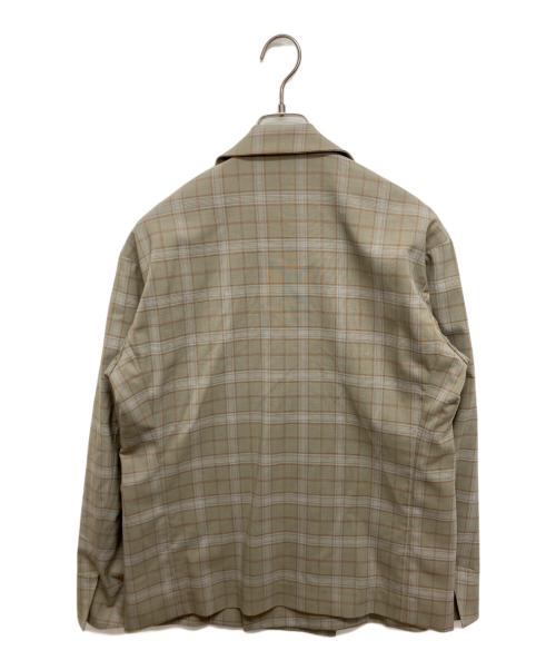 MAISON SPECIAL（メゾンスペシャル）MAISON SPECIAL (メゾンスペシャル) チェックセットアップスーツ ベージュ サイズ:SIZE 44の古着・服飾アイテム