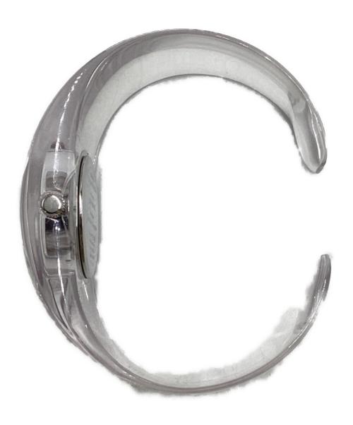 ISSEY MIYAKE（イッセイミヤケ）ISSEY MIYAKE (イッセイミヤケ) バングルウォッチ シルバー サイズ:不明の古着・服飾アイテム