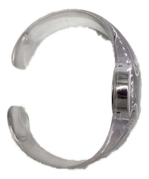 ISSEY MIYAKE（イッセイミヤケ）ISSEY MIYAKE (イッセイミヤケ) バングルウォッチ シルバー サイズ:不明の古着・服飾アイテム