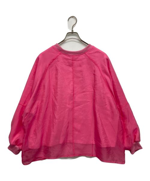 SUM1 STYLE（スミスタイル）SUM1 STYLE (スミスタイル) シアーレイヤードスウェット ピンク サイズ:SIZE Freeの古着・服飾アイテム