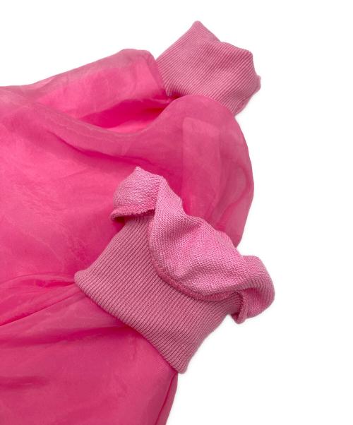 SUM1 STYLE（スミスタイル）SUM1 STYLE (スミスタイル) シアーレイヤードスウェット ピンク サイズ:SIZE Freeの古着・服飾アイテム