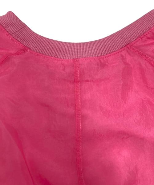 SUM1 STYLE（スミスタイル）SUM1 STYLE (スミスタイル) シアーレイヤードスウェット ピンク サイズ:SIZE Freeの古着・服飾アイテム