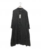 SUM1 STYLEスミスタイル）の古着「ドット ランダムプリーツ」｜ブラック