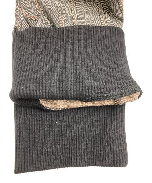 ear PAPILLONNER（イアパピヨネ）ear PAPILLONNER (イアパピヨネ) チェック柄ロングワンピース グレー サイズ:SIZE Freeの古着・服飾アイテム