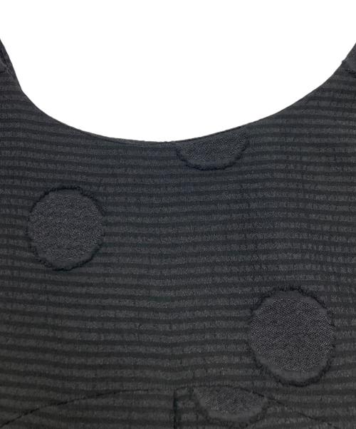 ear PAPILLONNER（イアパピヨネ）ear PAPILLONNER (イアパピヨネ) 2WAY Aラインワンピース ブラック サイズ:SIZE Free 未使用品の古着・服飾アイテム