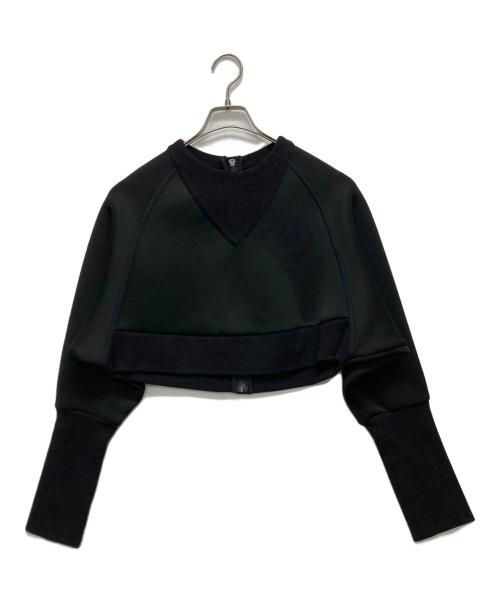 SUM1 STYLE（スミスタイル）SUM1 STYLE (スミスタイル) ショートスウェットジャケット ブラック サイズ:SIZE Freeの古着・服飾アイテム