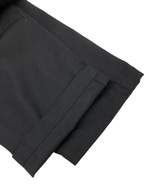 COMME des GARCONS SHIRT（コムデギャルソンシャツ）COMME des GARCONS SHIRT (コムデギャルソンシャツ) PLYSTER WOOL GABARDINE PATCHWORK PANTS ブラック サイズ:SIZE Lの古着・服飾アイテム