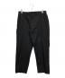 COMME des GARCONS SHIRT（コムデギャルソンシャツ）の古着「PLYSTER WOOL GABARDINE PATCHWORK PANTS」｜ブラック