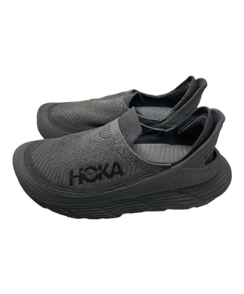 HOKAONEONE（ホカオネオネ）HOKAONEONE (ホカオネオネ) リカバリー リラックス シューズ ブラック サイズ:US 10の古着・服飾アイテム