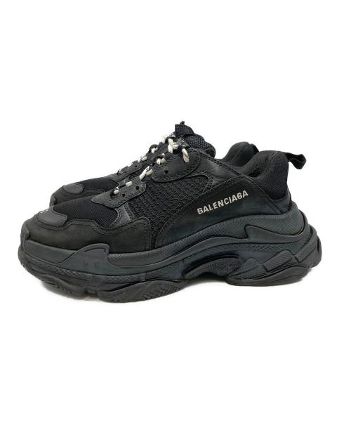 BALENCIAGA（バレンシアガ）BALENCIAGA (バレンシアガ) TRIPLE S ブラック サイズ:SIZE 41の古着・服飾アイテム