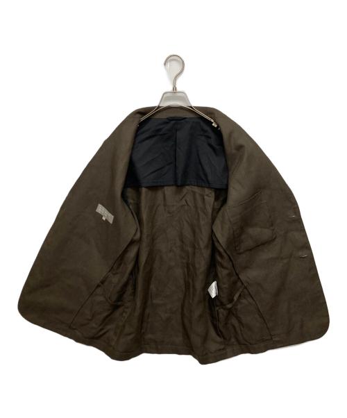 MARGARET HOWELL（マーガレットハウエル）MARGARET HOWELL (マーガレットハウエル) リネンテーラードジャケット ブラウン サイズ:SIZE Mの古着・服飾アイテム