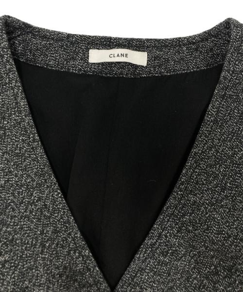 CLANE（クラネ）CLANE (クラネ) PANNIER LINE DENIM BUSTIER グレー サイズ:SIZE 1の古着・服飾アイテム