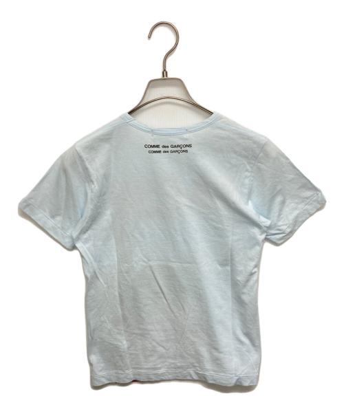 COMME des GARCONS COMME des GARCONS（コムデギャルソン コムデギャルソン）COMME des GARCONS COMME des GARCONS (コムデギャルソン コムデギャルソン) FRESHイチゴTEE スカイブルー サイズ:SIZE Sの古着・服飾アイテム