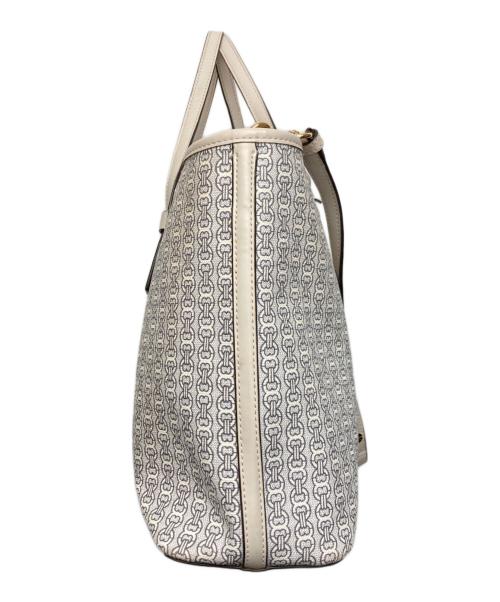 TORY BURCH（トリーバーチ）TORY BURCH (トリーバーチ) ジェミニリンク キャンバス スモールトート ベージュの古着・服飾アイテム