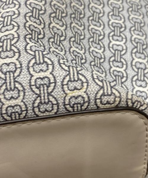 TORY BURCH（トリーバーチ）TORY BURCH (トリーバーチ) ジェミニリンク キャンバス スモールトート ベージュの古着・服飾アイテム