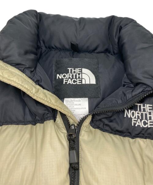 THE NORTH FACE（ザ ノース フェイス）THE NORTH FACE (ザ ノース フェイス) 1996 RETRO NUPTSE DOWN JKT ブラック×ベージュ サイズ:SIZE Mの古着・服飾アイテム
