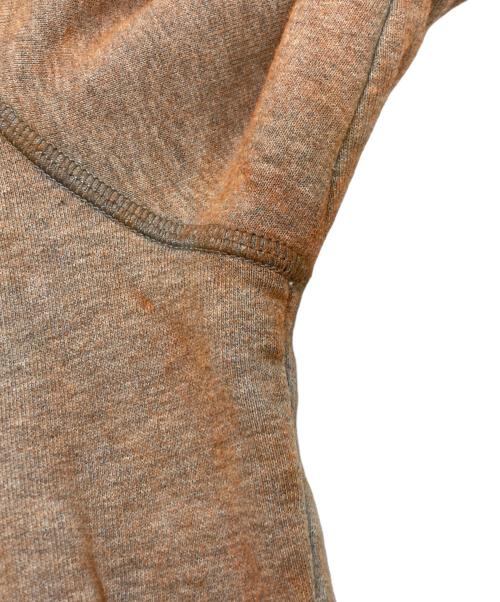 STONE ISLAND（ストーンアイランド）STONE ISLAND (ストーンアイランド) ガーメントダ ロゴワッペンスウェット ブラウン サイズ:SIZE XLの古着・服飾アイテム