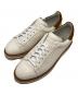 BRUNELLO CUCINELLI（ブルネロクチネリ）の古着「グレインカーフスキン スニーカー」｜ホワイト