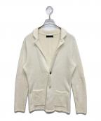 LARDINIラルディーニ）の古着「ニットジャケット」｜ホワイト