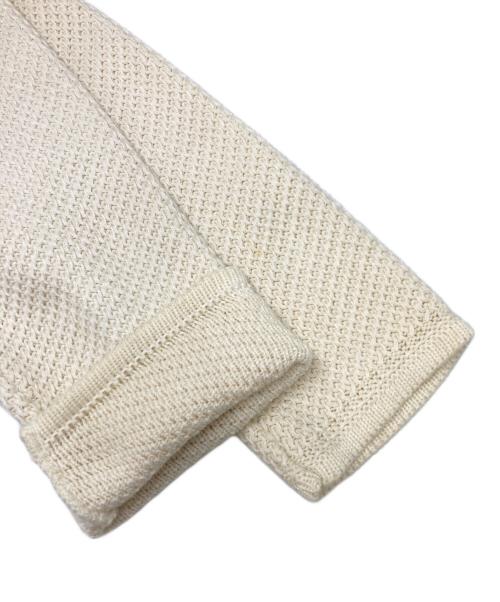 LARDINI（ラルディーニ）LARDINI (ラルディーニ) ニットジャケット ホワイト サイズ:SIZE Mの古着・服飾アイテム