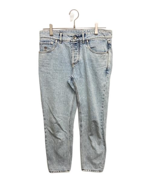 BRUNELLO CUCINELLI（ブルネロクチネリ）BRUNELLO CUCINELLI (ブルネロクチネリ) デニムパンツ インディゴ サイズ:SIZE 46の古着・服飾アイテム
