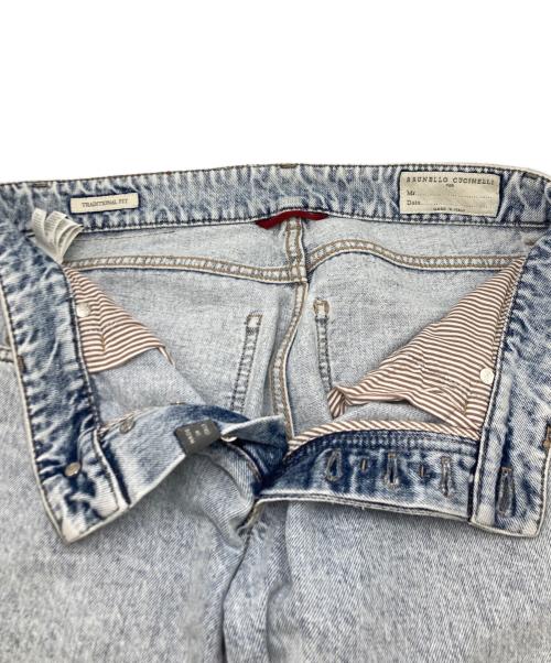 BRUNELLO CUCINELLI（ブルネロクチネリ）BRUNELLO CUCINELLI (ブルネロクチネリ) デニムパンツ インディゴ サイズ:SIZE 46の古着・服飾アイテム