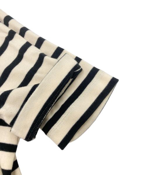 JIL SANDER+（ジルサンダープラス）JIL SANDER+ (ジルサンダープラス) ボーダーカットソー ホワイト×ブラック サイズ:SIZE Sの古着・服飾アイテム