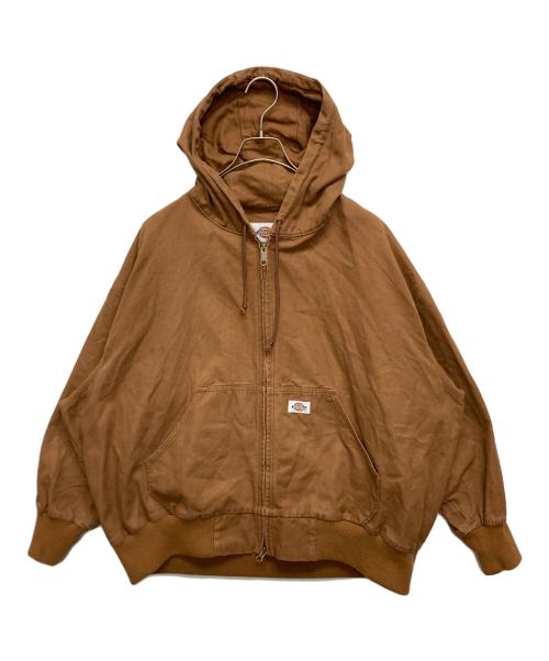 Dickies（ディッキーズ）Dickies (ディッキーズ) BEAMS BOY (ビームスボーイ) フーデッドジャケット ブラウン サイズ:SIZE FREEの古着・服飾アイテム