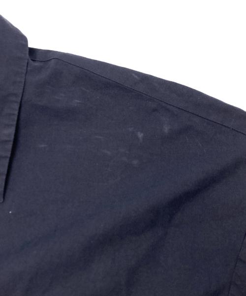 ATON（エイトン）ATON (エイトン) オーバーサイズシャツ ネイビー サイズ:SIZE 06の古着・服飾アイテム