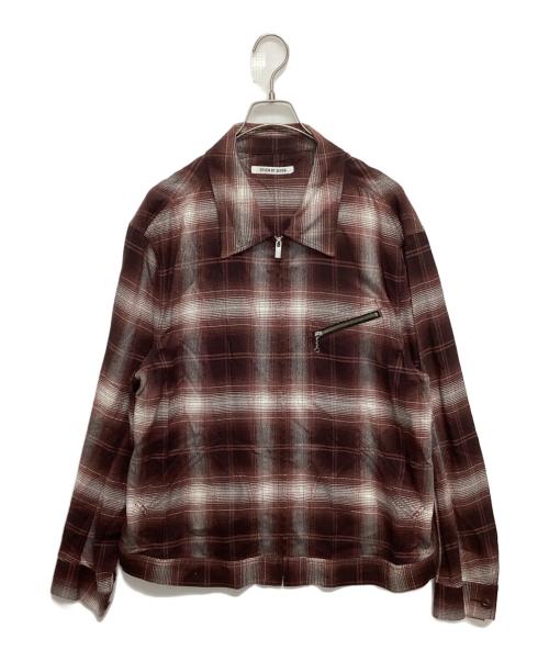 seven by seven（セブンバイセブン）seven by seven (セブンバイセブン) 97-Bタイプチェックジャケット ブラウン サイズ:SIZE　Lの古着・服飾アイテム