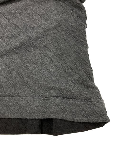 Graphpaper（グラフペーパー）Graphpaper (グラフペーパー) ダブルフェイスジャージーカットソー グレー サイズ:SIZE 2の古着・服飾アイテム